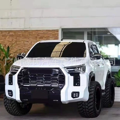 Big Surrounded Helux Modified Tundra Car