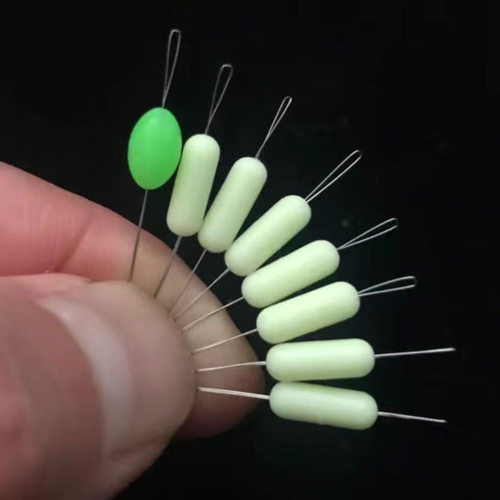 New 7+1 silicone big catch beads, big catch space beads, set of cylindrical line accessories for catfish and sturgeon