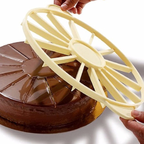 Cake equalizer DIY plastic slicer cake slicer 10/12 equal portion cutter baking tools