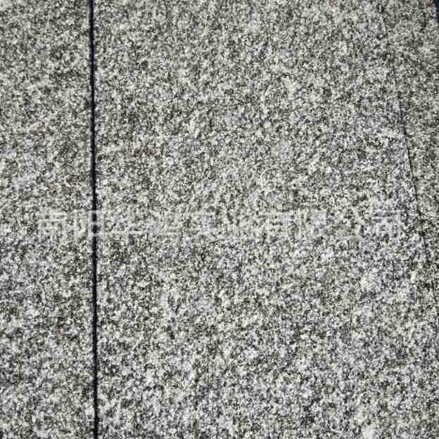 河南内乡芝麻黑火烧面盲道石材G654黑色盲点花岗岩人行道导盲石