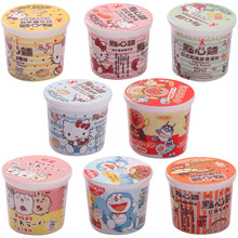 立体猫咪泡面桶方便面diy饰品配件树脂微缩超市摆件卡通儿童玩具