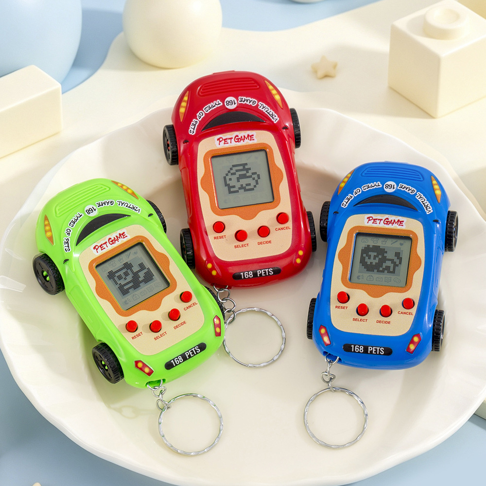 Consola de Mascota Electrónica Portátil de ABS con Alimentación Virtual para Llavero image 5
