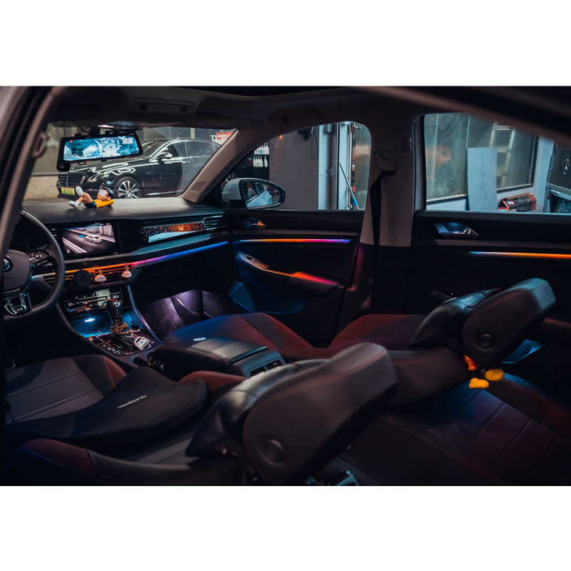 19 - 21 años Volkswagen Baolai transformación dinámica de la lámpara de atmósfera estrella