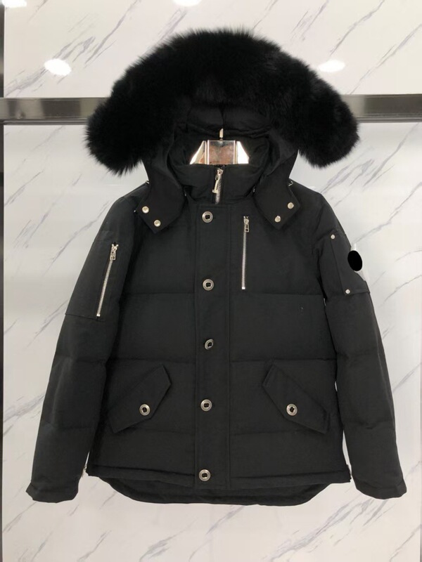 3Q剪刀羽绒服06款狐狸毛领冬季情侣05款Moose Down Jaeket|undefined