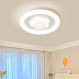 Cream style bedroom lamp modern minimalist 2024 New led ceiling lamp super bright master bedroom room lamp