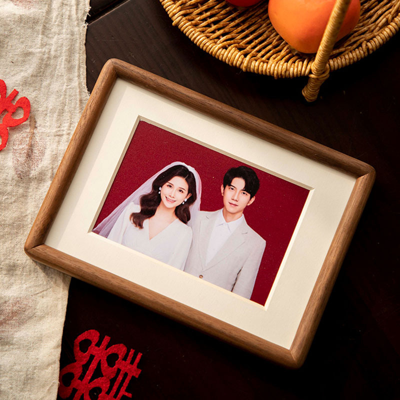Wedding registration photo frame decoration table wash photo made ID photo frame commemorative anniversary wedding photo decoration custom frame