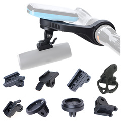 Hangdown mount for front headlights suitable for CATEYE CatEye / Maigica Snow Dragon light clamp adapter for GOPro camera