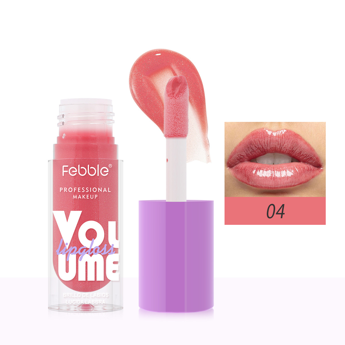 USHAS European and American Cross-border spot fino brillo de labios, resistente al agua, duradero, no se desvanece, no se pega, taza, esmalte de labios, lápiz labial LG2585 image 10