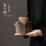 陶瓷家用防潮鎏金茶叶罐