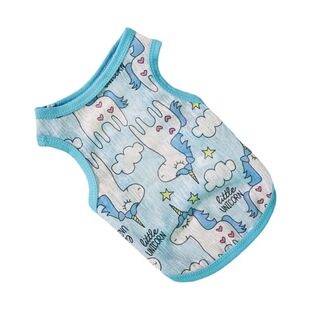 Pet Cool Clothes Summer Outgoing Dog Clothes Hot Color Dog Vest Cat Dog Clothes Spring and Summer Pet
