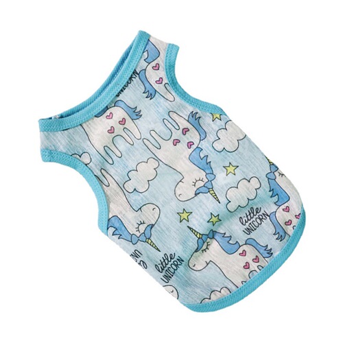 Pet cool clothes for summer outings, dog clothes, hot-selling colorful dog vests, cat and dog clothes, spring and summer pets