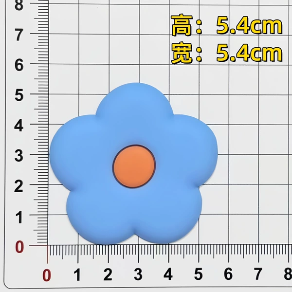 Azure, flowered