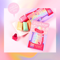 Cross-border Juliapop candy lipstick set for women 8-color long-lasting waterproof matte mini lipstick gift box