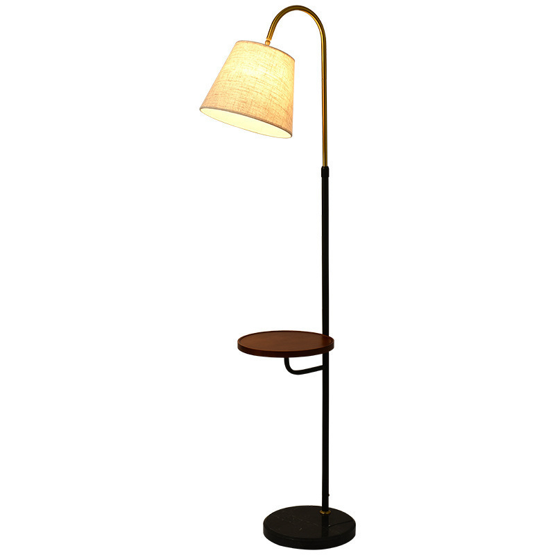 北欧のリビングルームの無線充電茶のいくつかの床の明かりは軽くて豪華でシンプルです。|undefined