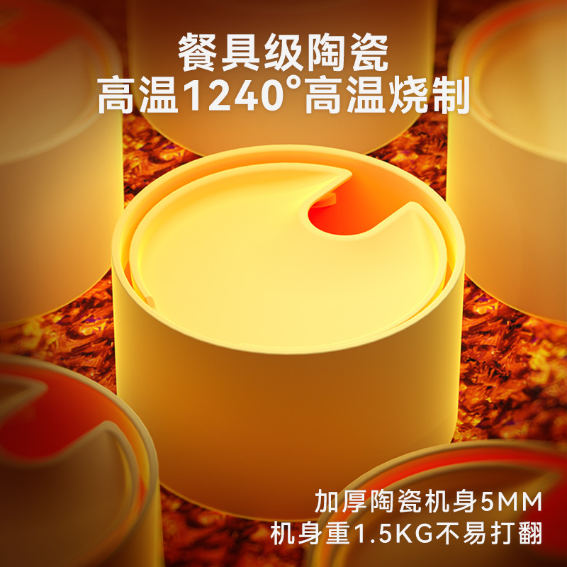 Botón de agua cerámica automática para gatos Botón de agua para mascotas Botón de agua no enchufado Circulación de flujo Perro gato alimentador de agua