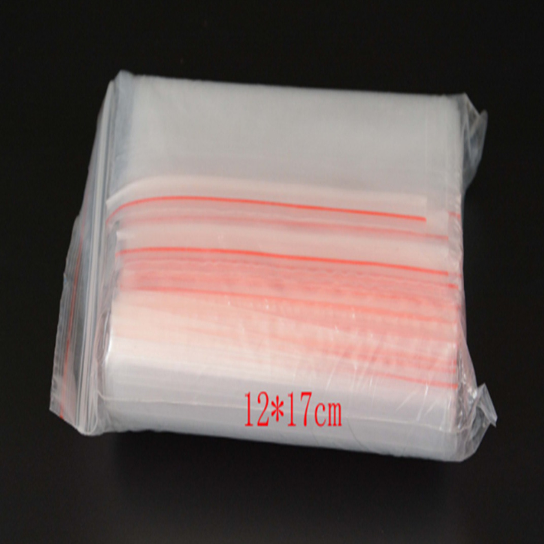 12cmX17cm白色自封包装袋批发 自封袋 小塑料袋子 PE袋子