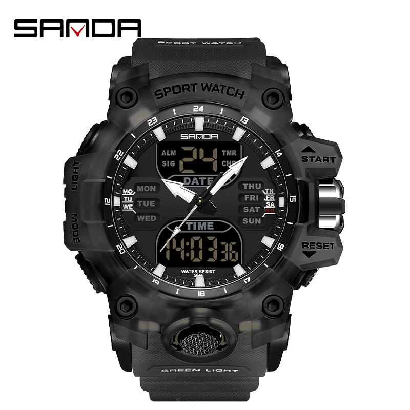 6126 [men's style] transparent black