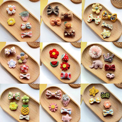 Infant hair clip hair accessories that do not hurt hair, baby cute princess hair clip clip, children's bangs hair clip hair clip headband