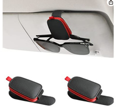 Car sunglass clip, car use sunglasses case holder bracket multi-functional sunshade, simple automotive sunglasses clip holder