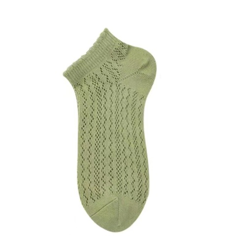 Socks Summer Women's Thin Socks Hollow Mesh Deodorant Antibacterial Breathable Shallow Mouth Women's Short Socks Summer Short
