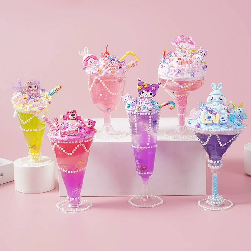 Materials set for ice cream, dessert toy, DIY