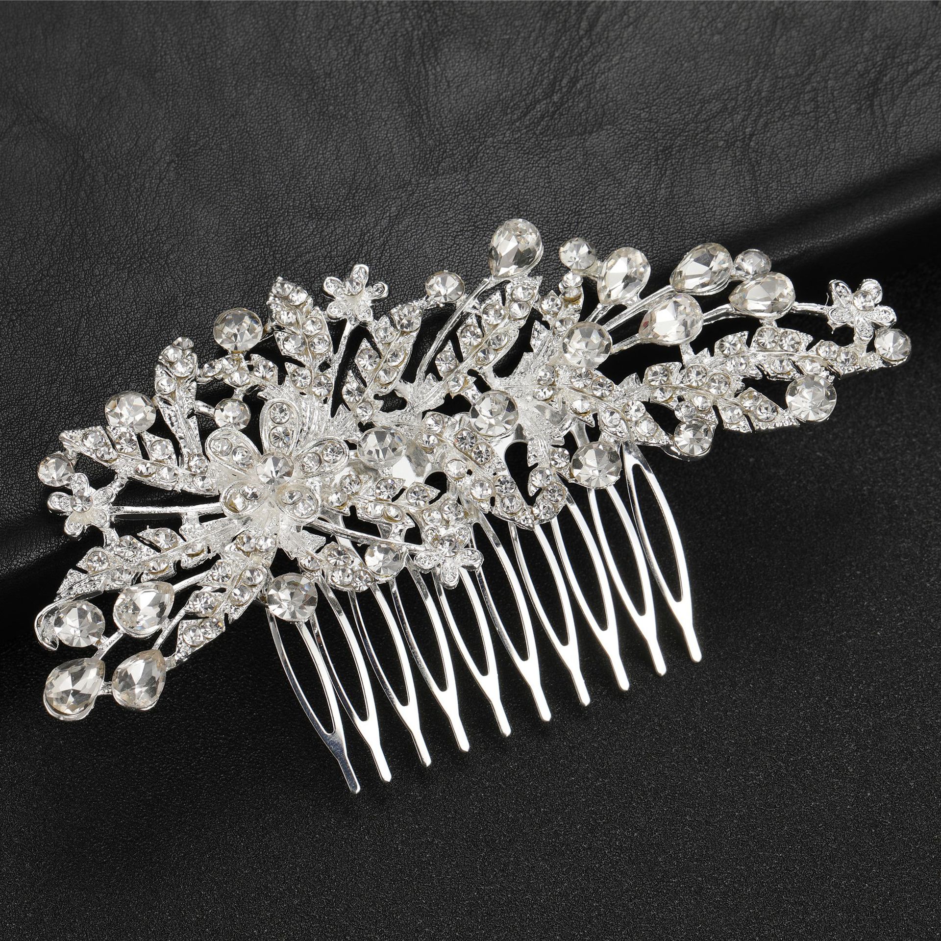 Simple Style Flower Alloy Insert Comb display picture 3