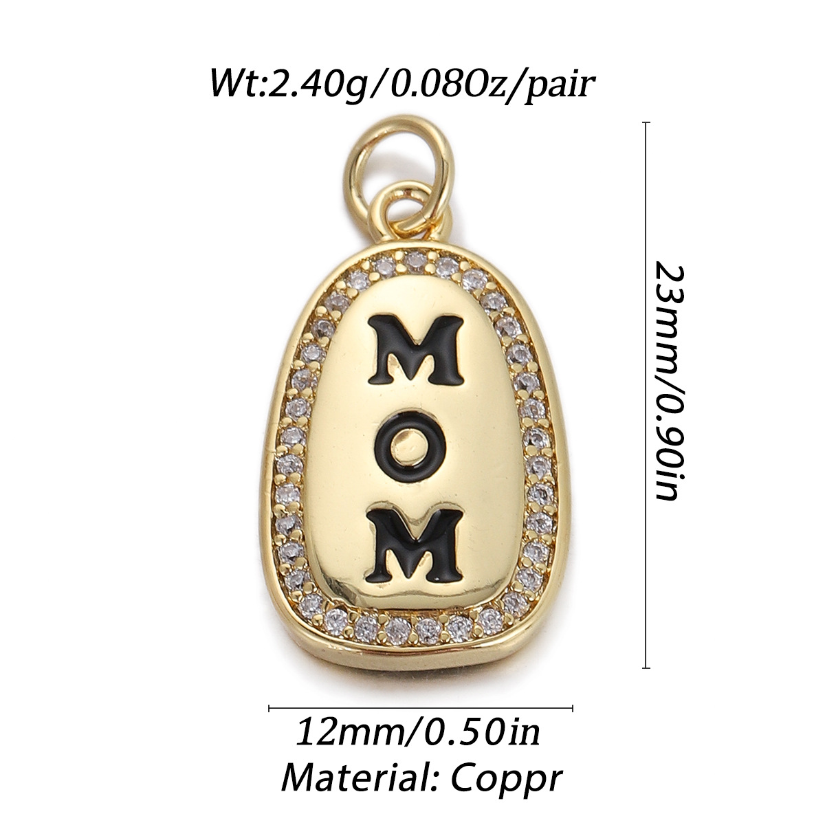 20g Weight Pendant, Chain Jewelry Making Type Copper Chain Material 1 Piece Quantity Holiday, Daily Occasion Copper Material Letter, Heart Shape Pattern Unisex Gender Plating Design Simple Style Style 1 Piece Copper Letter Heart Shape Pendant Chain 2