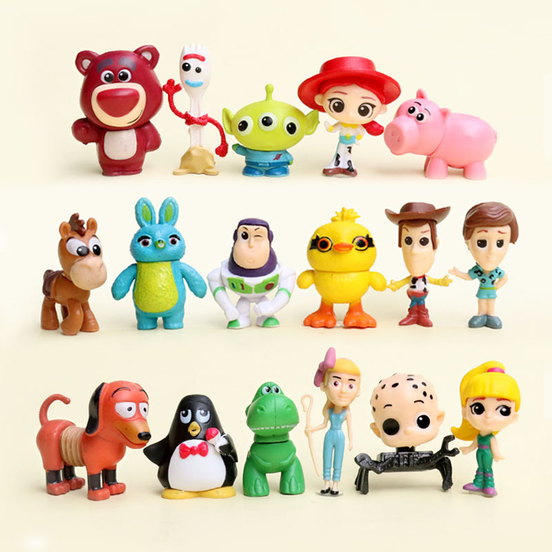 Cross-Border Hot Selling Agent Woody Buzz Lightyear Tris Hug Dragon Shepherdess Hand Model Toy Small Ornaments