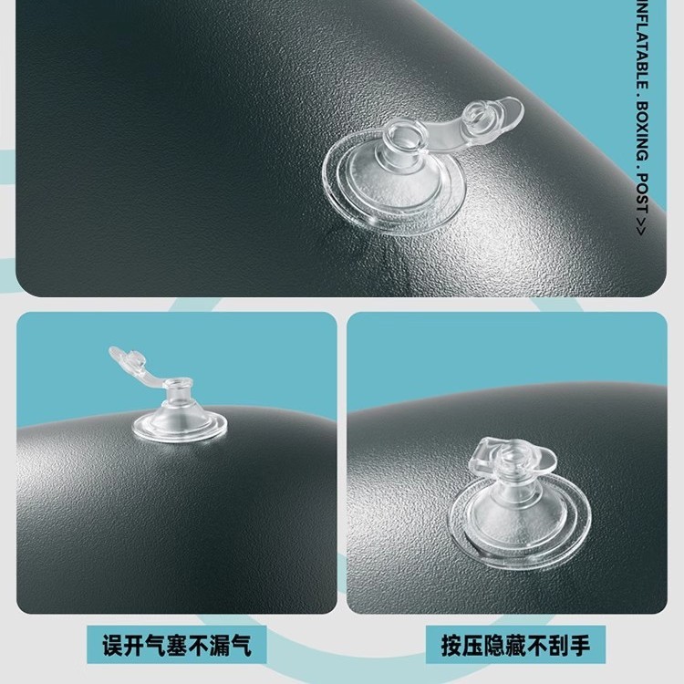 儿童不倒翁拳击柱沙袋散打打拳沙包家用充气反应小孩解压训练器材|undefined