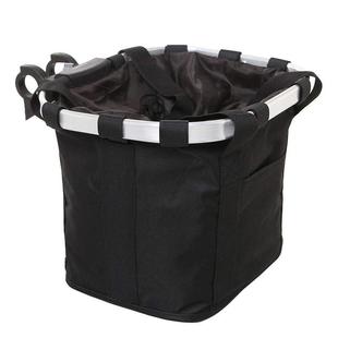 Folding train basket Bicycles basket aluminum alloy car front contract mountain car accessories folding car bag