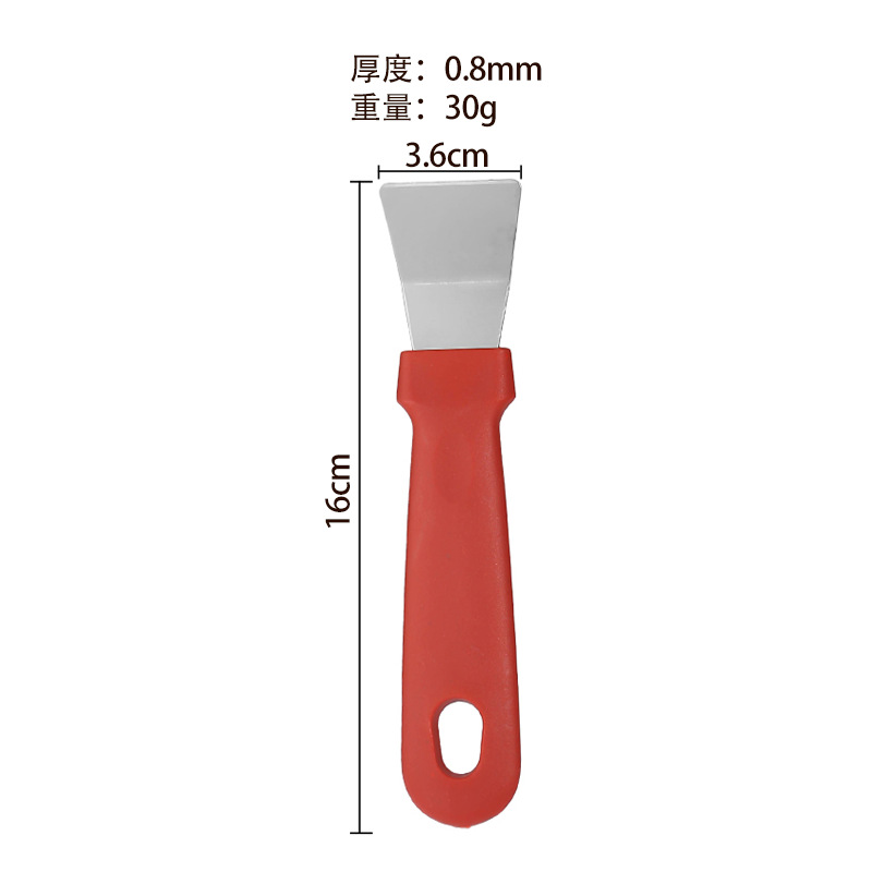 큰 빨간 팔꿈치 삽