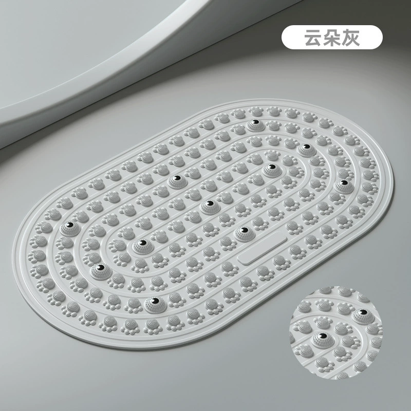 Soft acupressure board foot massage adult fitness acupressure board large size enlarged thickening jogging soft rubber finger yoga