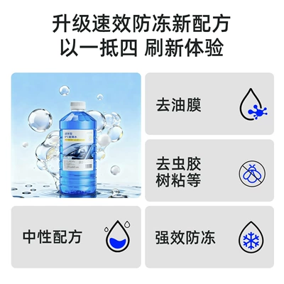 for -40°C, Powerful Oil Film Glass agent