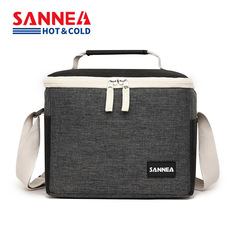 SANNE New Thick Insulated Outdoor Handheld Picnic Lunch Box Bag Cross-border Student Bento Bag Cooling Ice Bag