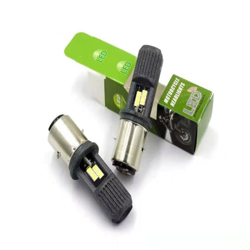 Lámpara de niebla LED faro LED luz de motocicleta de alto brillo H4 16W una sola garra de luz blanca