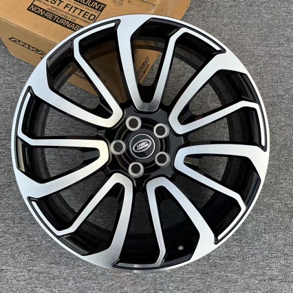 适用21 22 23寸新款路虎揽胜锻造轮毂改装揽运 发现五 卫士 星脉