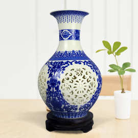 创意景德镇花瓶 陶瓷工艺品 现代家居花瓶装饰摆件瓷器厂家批发