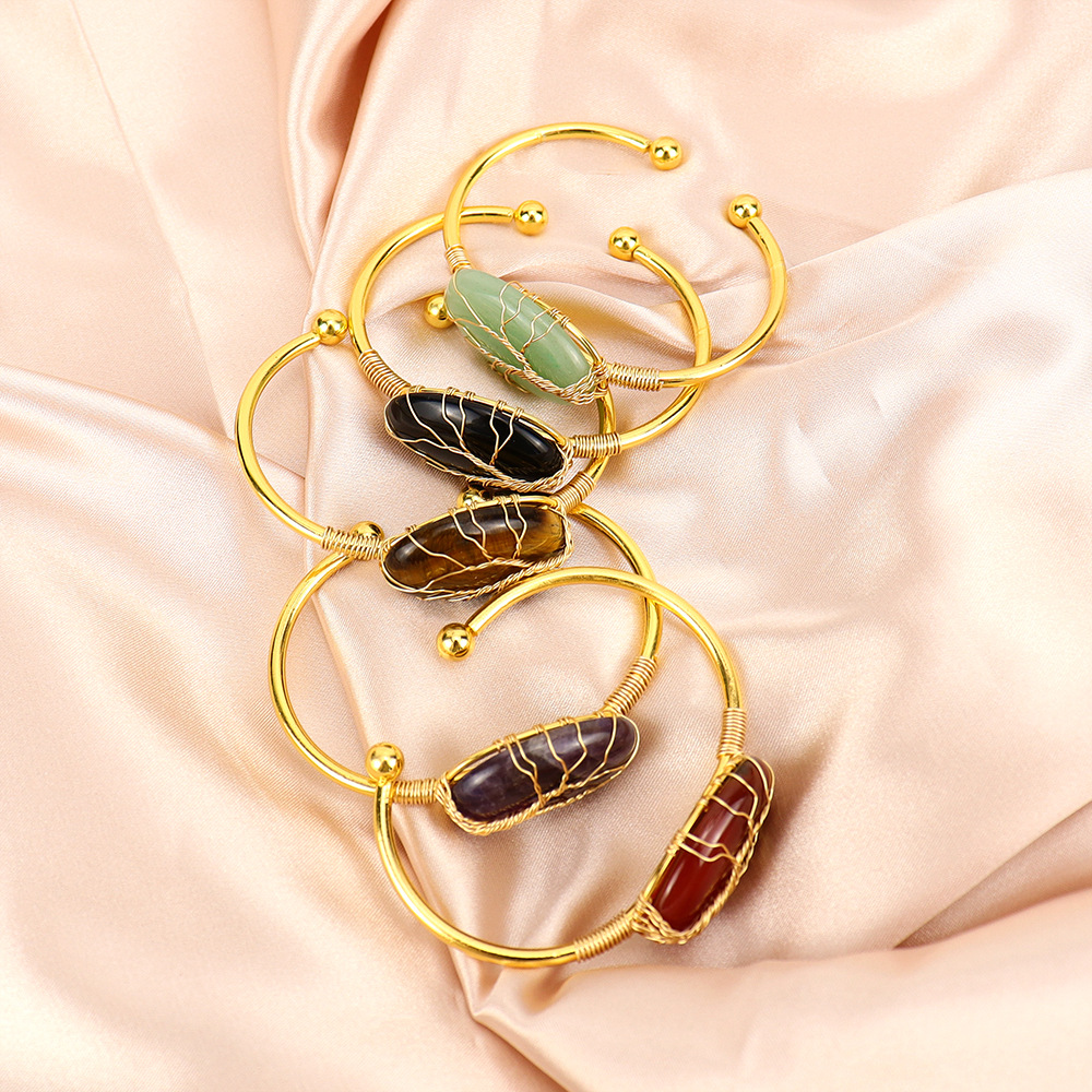 17g Weight Cuff Bracelets, wristband, Bracelets, Bangle Classification 1 Piece Quantity Casual Geometric Crystal Copper Cuff Bracelets Wristband Bracelets In Bulk