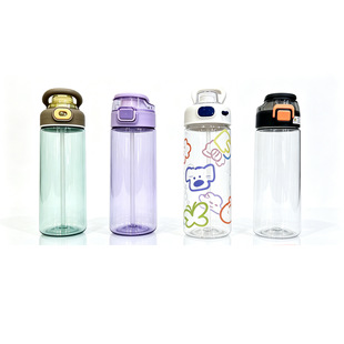 600ml Tritan�\��ˮ��PPˮ�����ʽ���w���x���lˮ��ӡˢLOGO