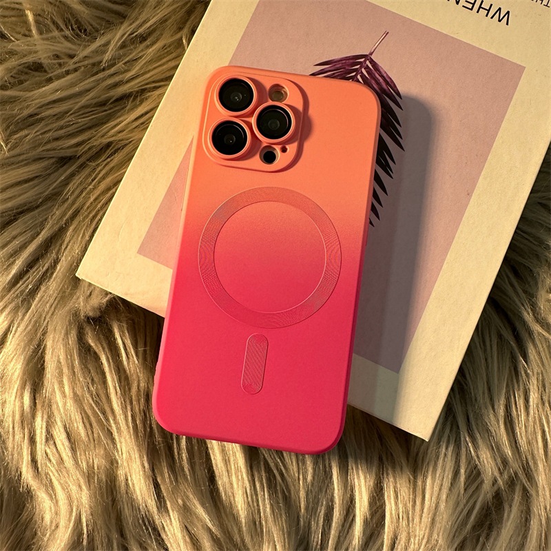 Gradient Color Pattern Business Retro Gradient Color Silica Gel   Phone Cases