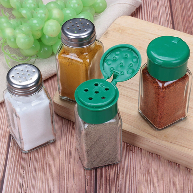 Кухонная стеклянная бутылка для приправ соль глутамат натрия приправа банка герметичная банка для приправ для барбекю порошок чили тмин посыпка стеклянная бутылка