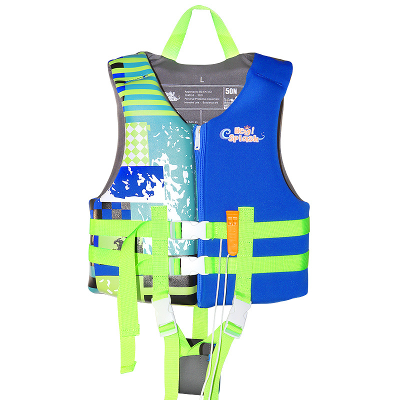 高颜値児童大浮力水泳ベスト夏屋外漂流溺死防止児童救命服馬甲現物