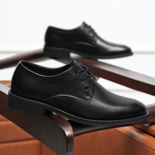 B 45315 Men's Round Toe Business Shoes ������װƤЬ �羳