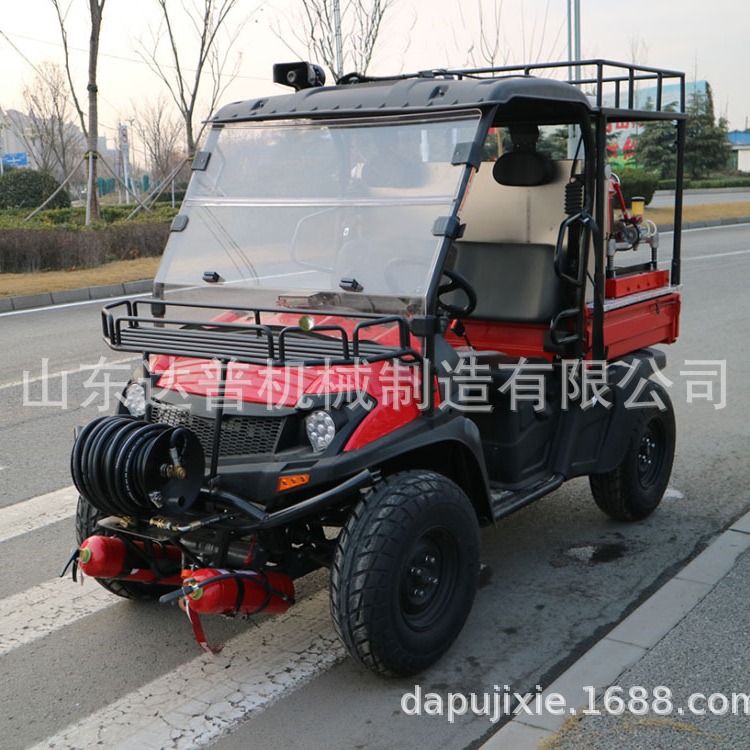 开放式四轮消防摩托车400型封闭式全地形四轮消防摩托车厂家热销