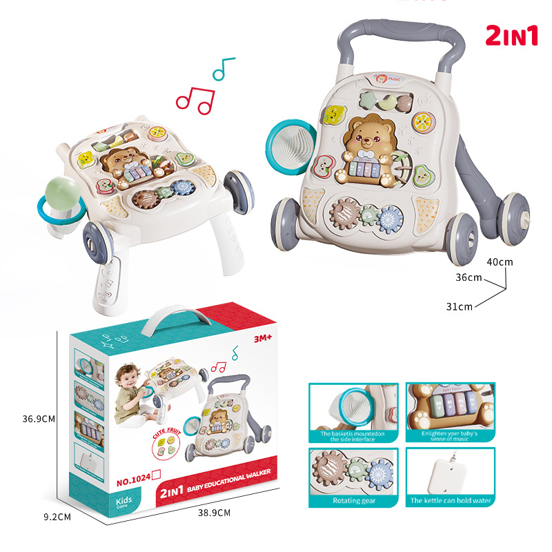 Andador Multifuncional para Bebé de Plástico Música ligera image 9