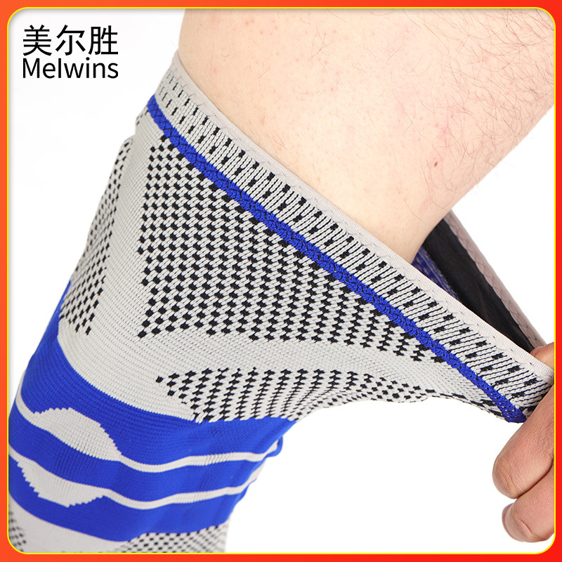 Deportes rótula baloncesto silicona soporte de primavera rótula al aire libre montar montañismo menisco presión rótula los hombres al por mayor