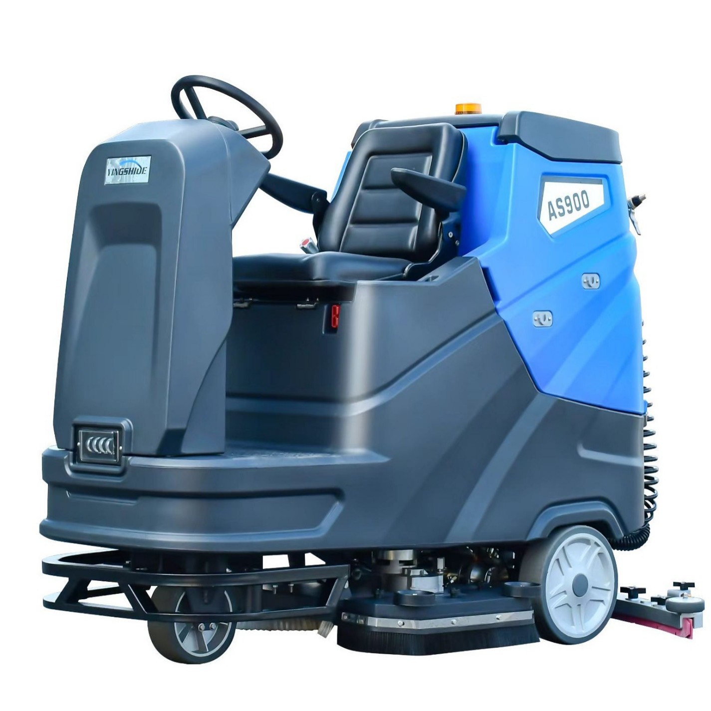 AS900驾驶式洗地机双刷自动款长沙扫地车工厂清洁