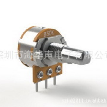 厂家供应WH148电位器，精密电位器，B5K开关电位器，碳膜电位器