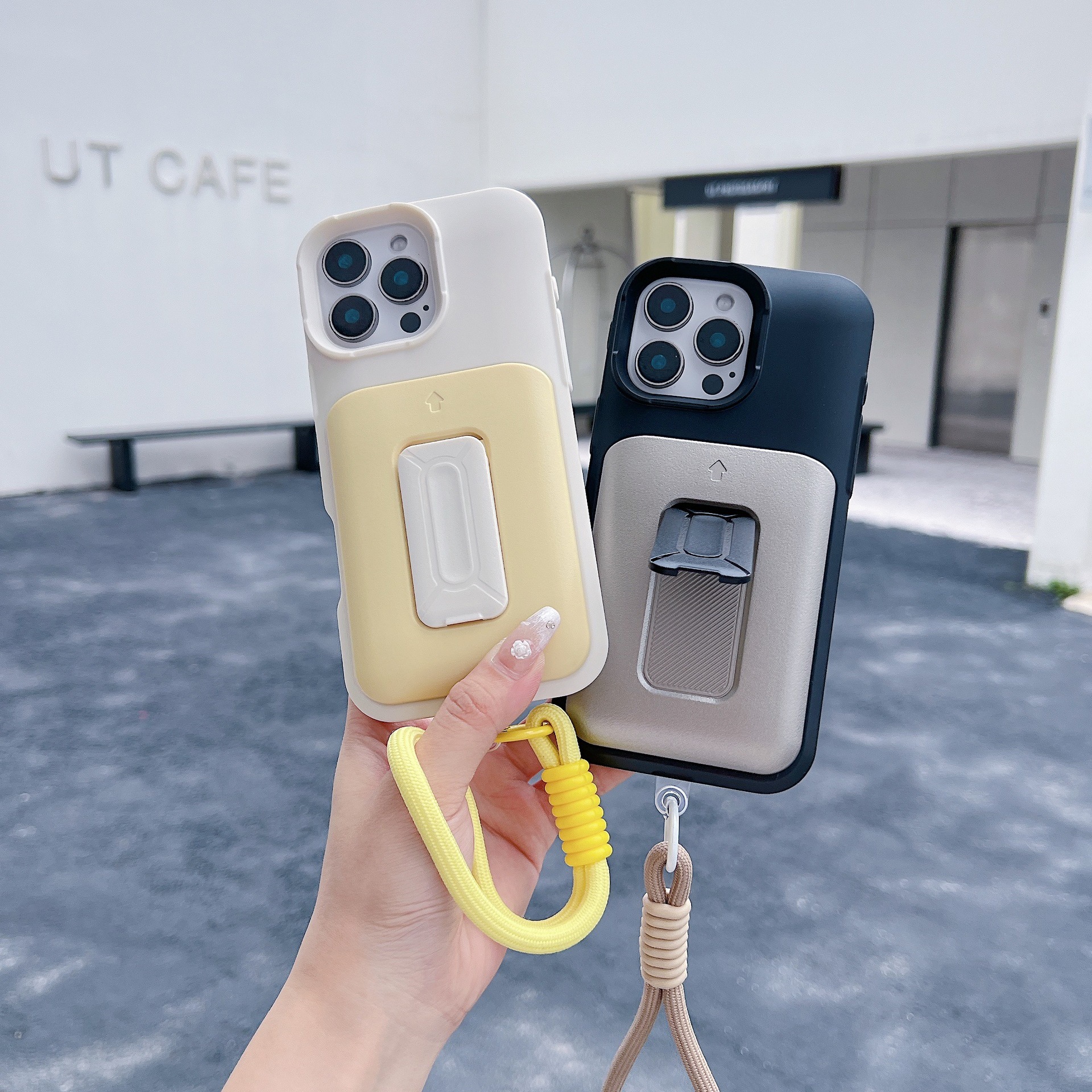 Foreign Trade Suitable Pro Max Case, IPhone 16 Card Holder, 17 AIR Phone Protective Case_voghion.com