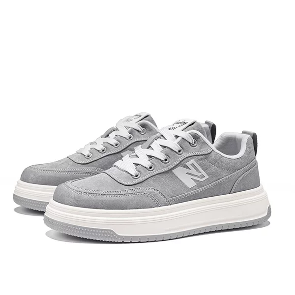 Wow, New Balance men's shoes, N-style trendy thick-soled Hong Kong-style non-slip sneakers, men's casual height-increasing sports white trendy shoes